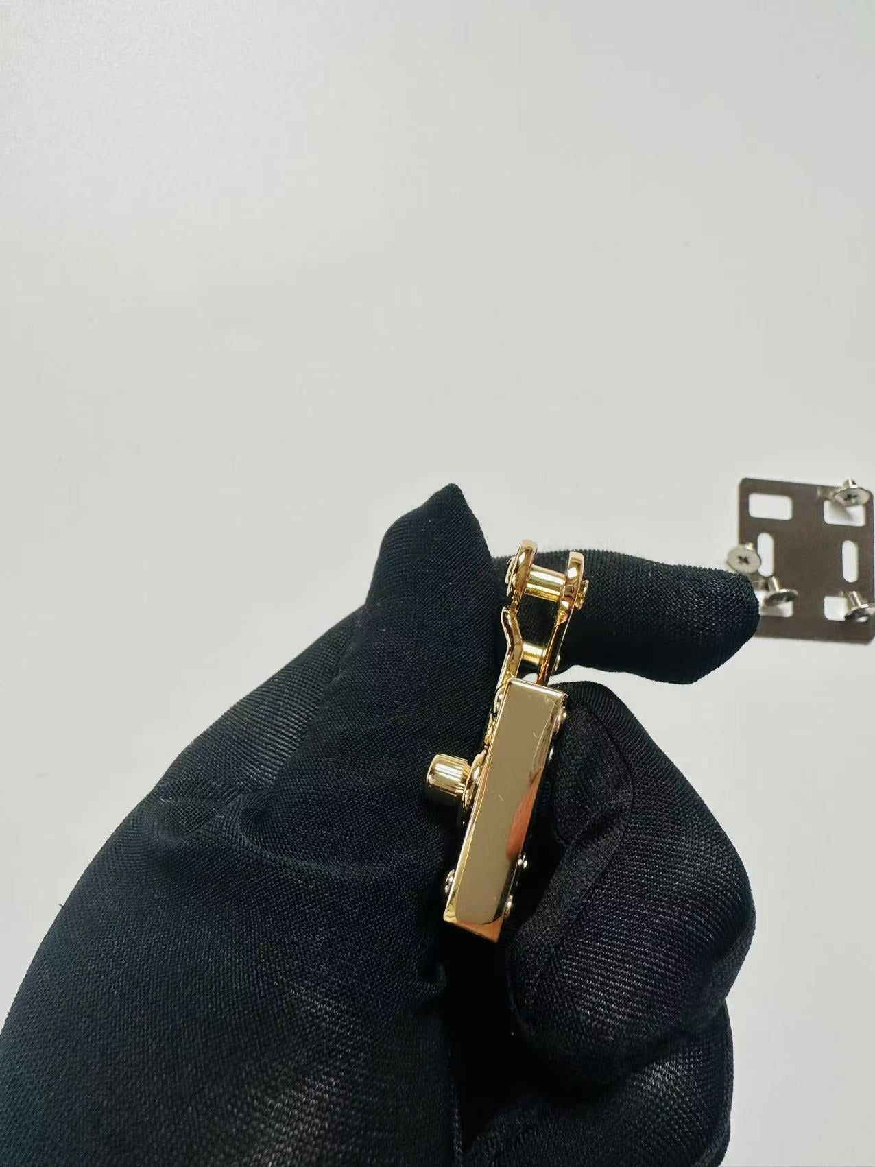 New Louis Vuitton Metal Gold Lock With Key For Handmade Bag