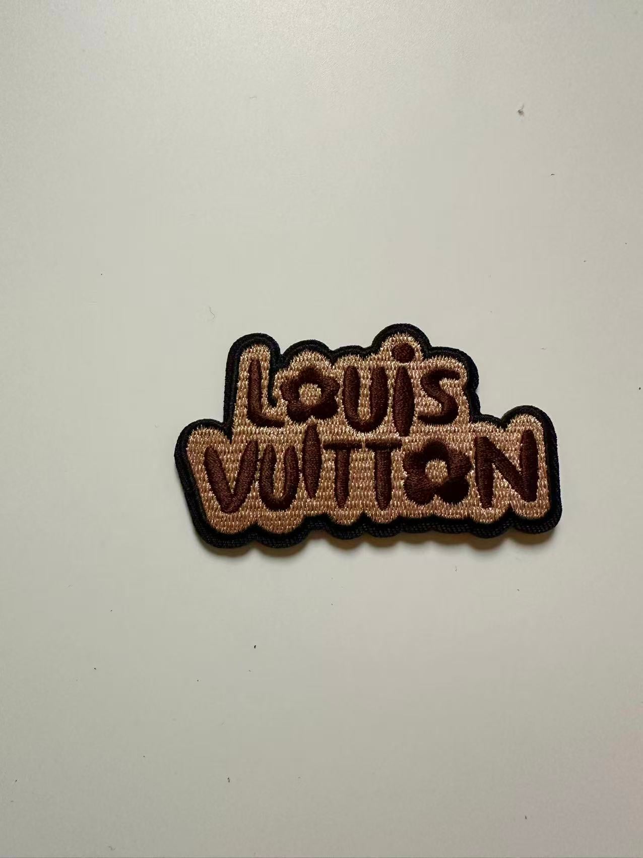 Craft Embroidery Louis Vuitton Jacquard Patches For Customized Apparel