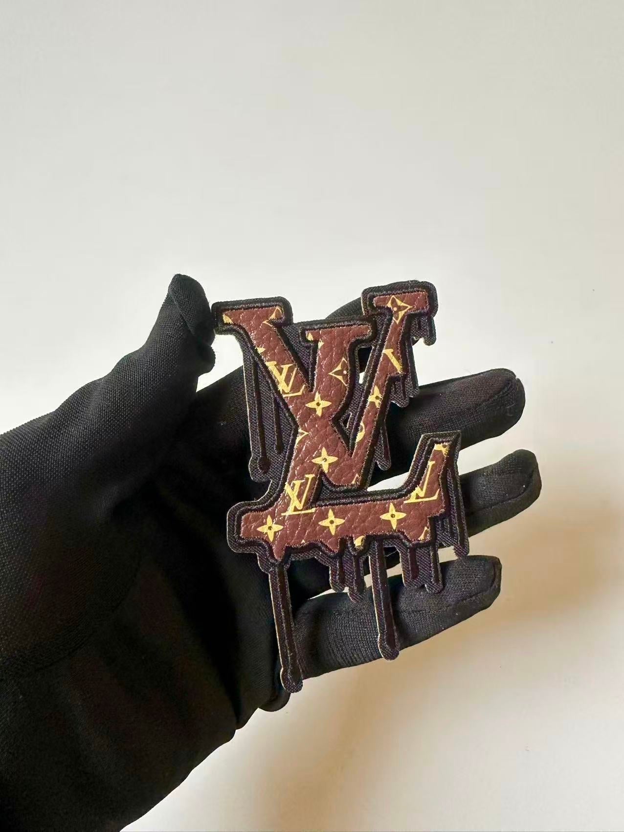 Craft Embroidery LV Jacquard Patches For Customized Clothing