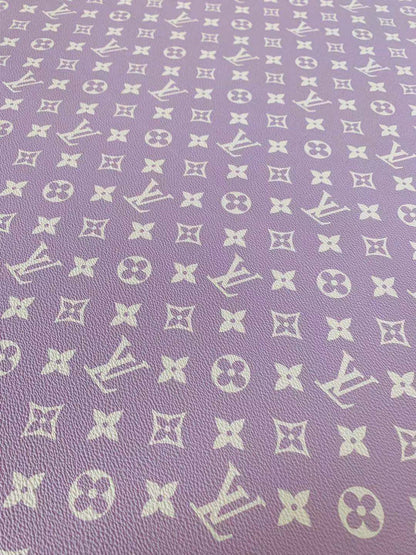 Classic Purple Faux Crafting leather fabric Bag leather ,shoes leather ,Handicraft leather