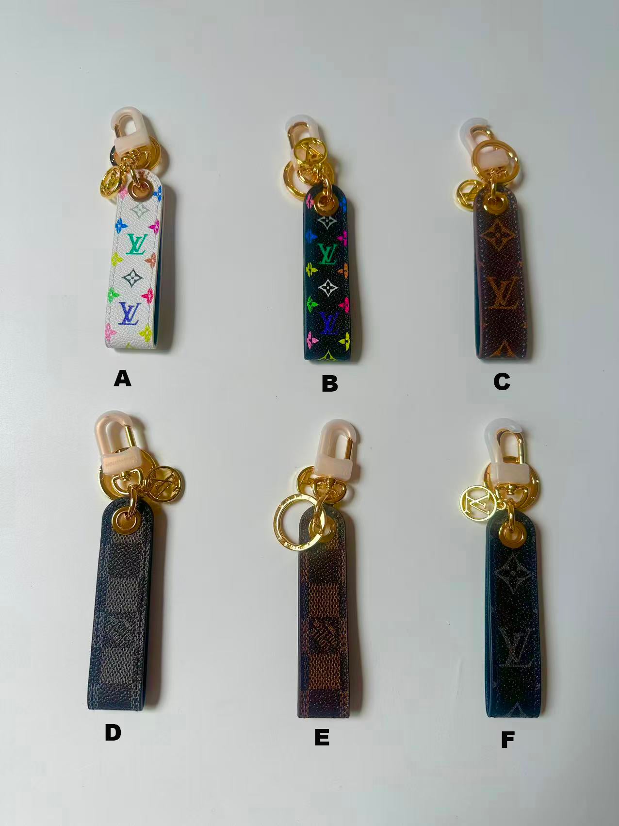 Craft Keychain LV Monogram ,Luxury Bag Accessory Goods