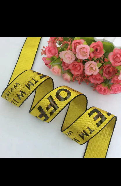 Fashion Off-White Stripe For Handmade Handicraft By Yards