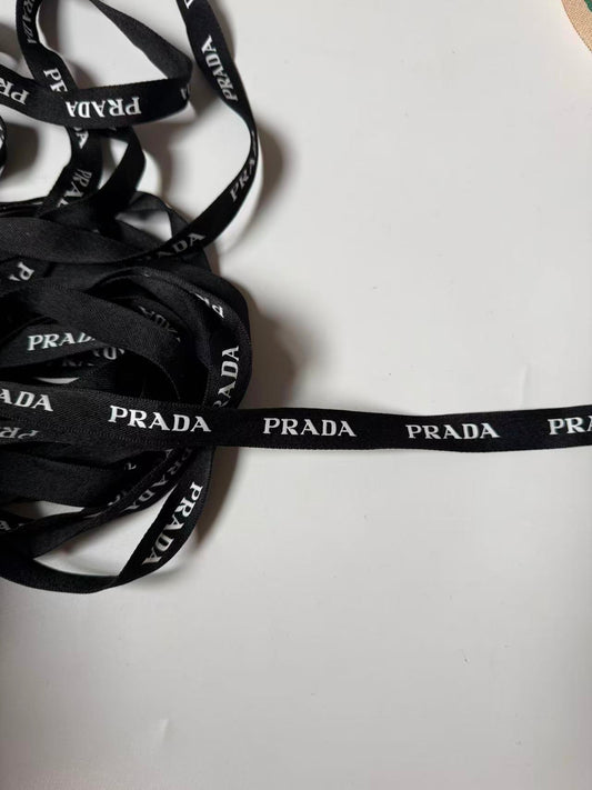 Fashion 0.6" Size Prada Straps For Handmade Handicraft Goods By Yard