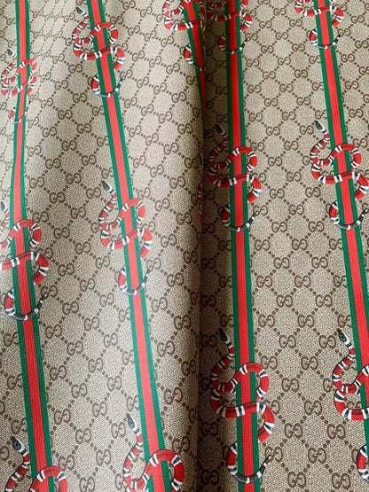 Tianchao Store New Gucci With Snake Straps Leather For Handmade Bag ,Sneaker,Upholstery Car seat
