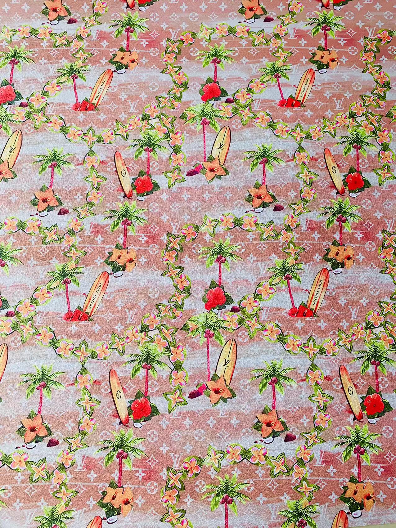 Craft Pink Surfboard Leather For Handmade Sneaker,Upholstery Goods By Yard