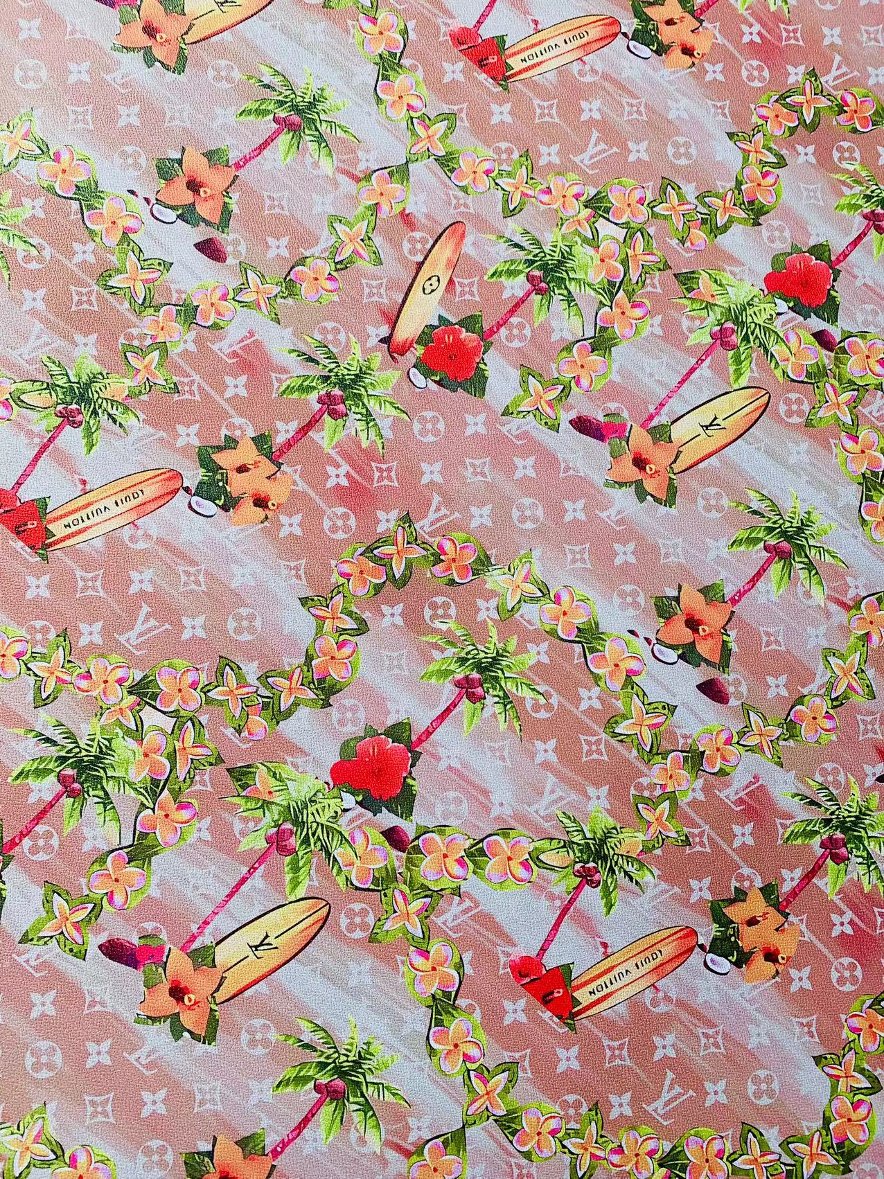 Craft Pink Surfboard Leather For Handmade Sneaker,Upholstery Goods By Yard