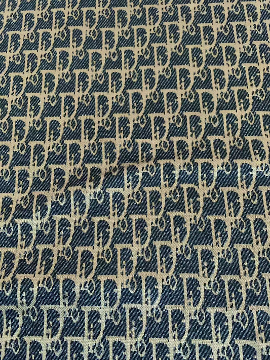 Craft Dior Knitting Jacquard Cloth Fabric For Handmade Apparel ,Clothing ,Sneaker Upholstery Goods By Yard