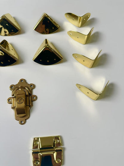 Classic Metal Accessories For Handmade Box By Set