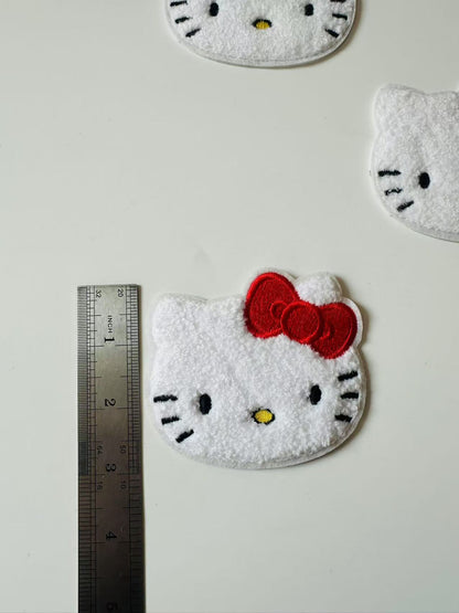 Craft Hello Kitty 3.5"x3 "Embroidery Label For Handmade Handicraft Goods