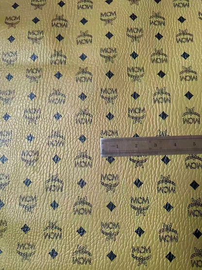 Army Green Leather For Handmade Sneaker, Upholstery And Handicraft By Yard