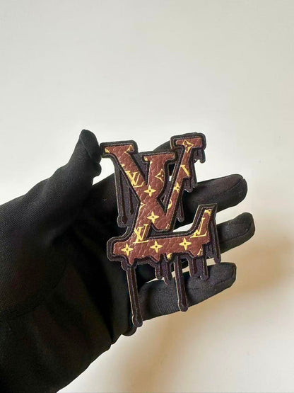 Craft Embroidery LV Jacquard Patches For Customized Clothing