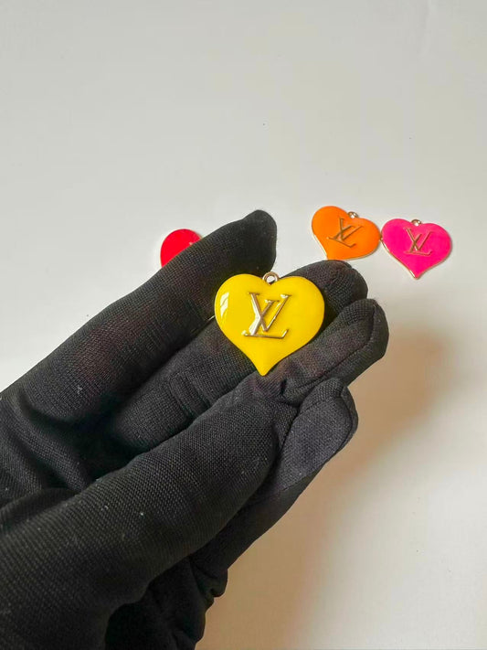 Craft 30MM LOVE LV Metal Pendant Accessory For Handmade DIY Goods