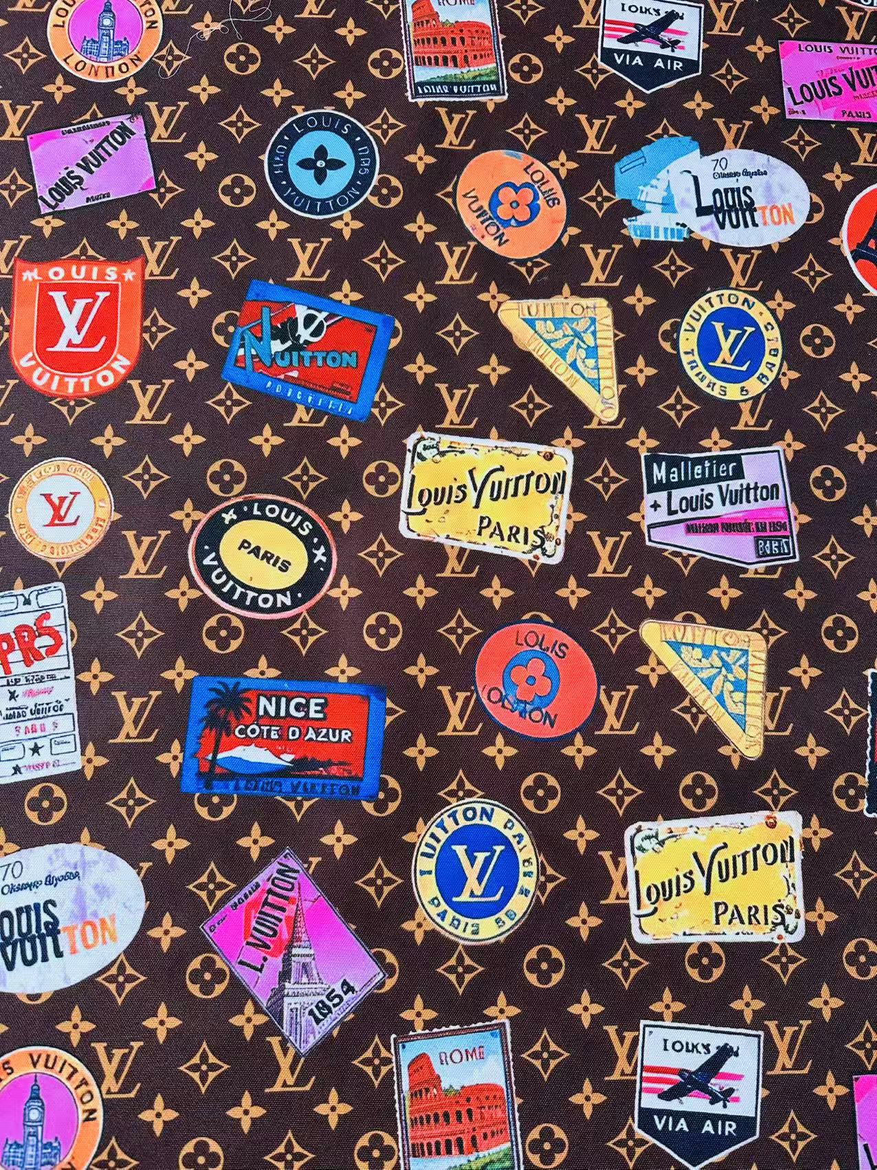 Fashion Brown Canvas Fabric For Handmade Trunks, Sneaker,Upholstery,Clothing Goods By Yard