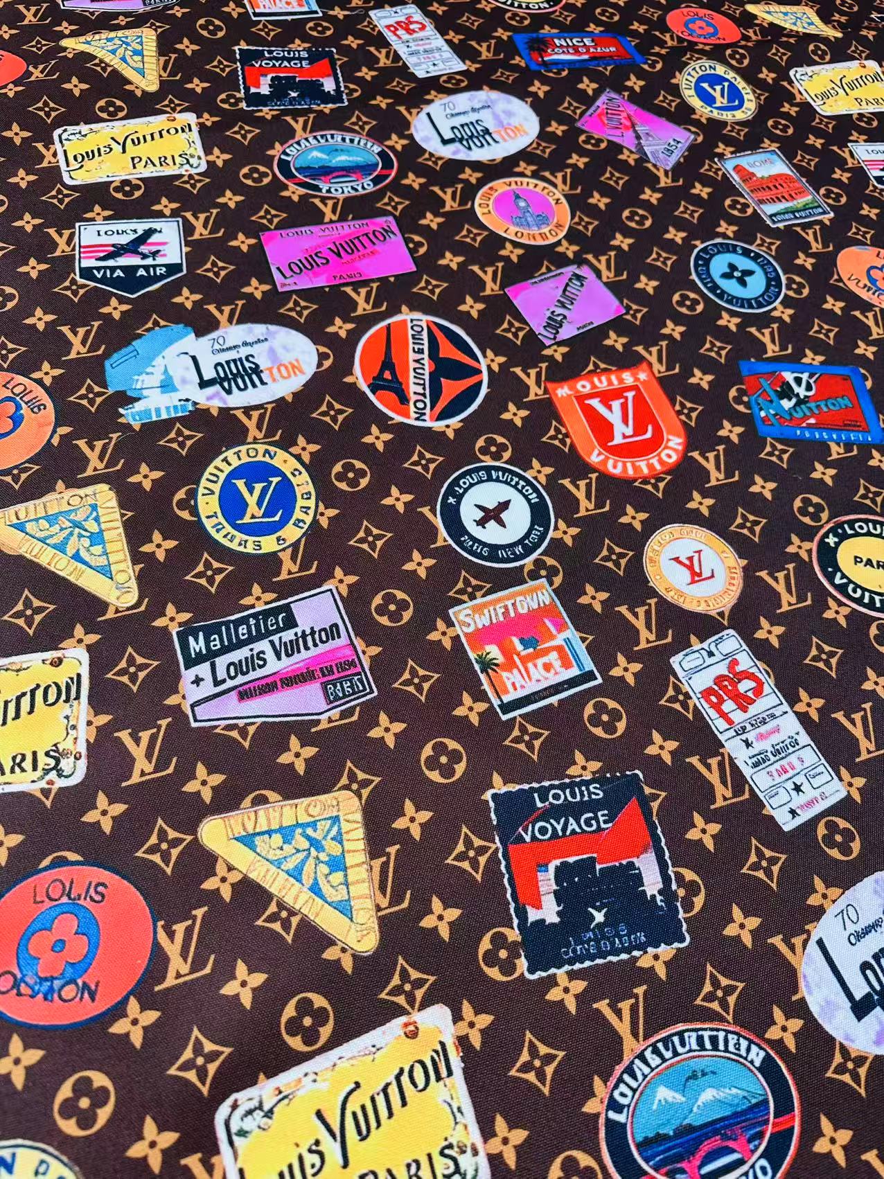 Fashion Brown Canvas Fabric For Handmade Trunks, Sneaker,Upholstery,Clothing Goods By Yard