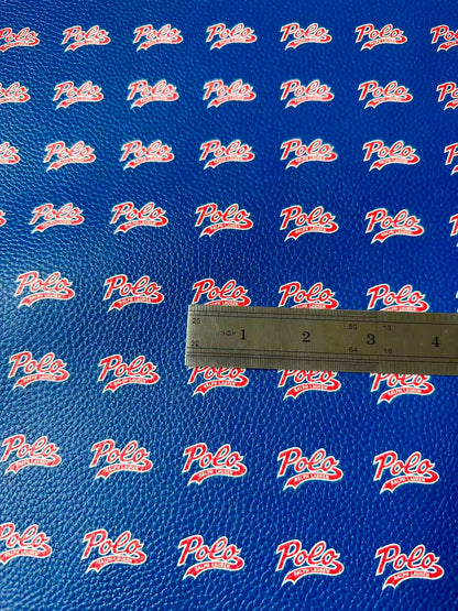 Fashion POLO Leather For Handmade Shoes, Bag,Upholstery DIY Goods By Yard