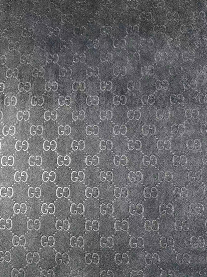 Craft Gucci Suede Fabric For Handmade Sneaker,Car Upholstery and Apparel By Yard(Black)