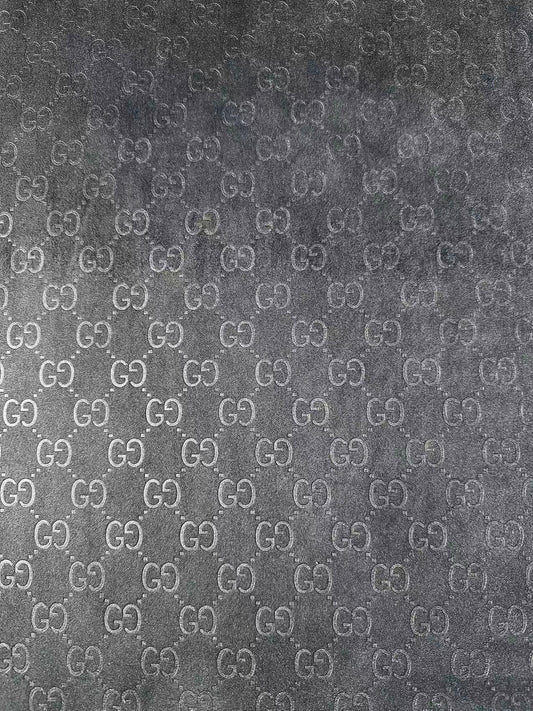 Craft Gucci Suede Fabric For Handmade Sneaker,Car Upholstery and Apparel By Yard(Black)