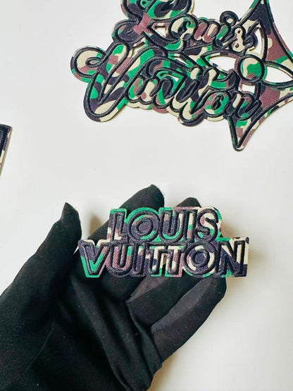 Craft Camouflage Embroidery Jacquard Patches For Customized Apparel and Clothing