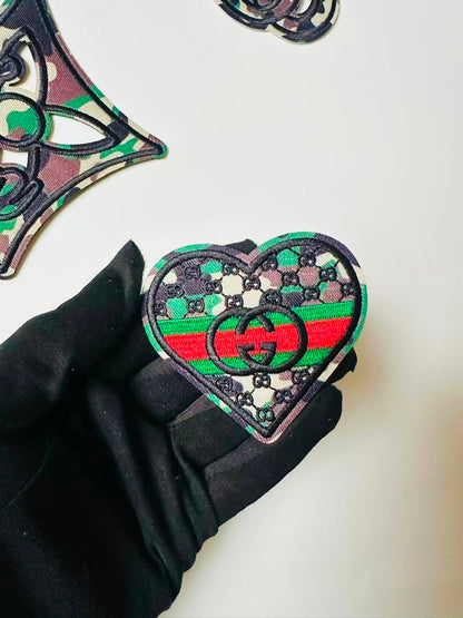 Craft Camouflage Embroidery Jacquard Patches For Customized Apparel and Clothing