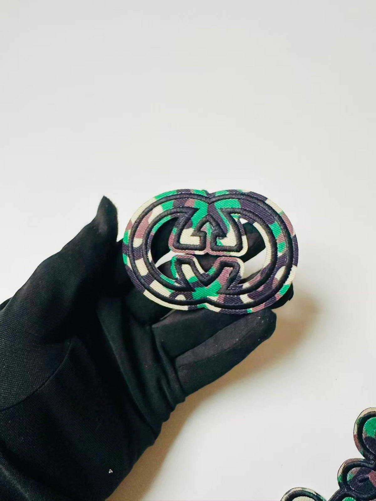 Craft Camouflage Embroidery Jacquard Patches For Customized Apparel and Clothing