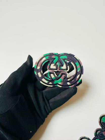 Craft Camouflage Embroidery Jacquard Patches For Customized Apparel and Clothing