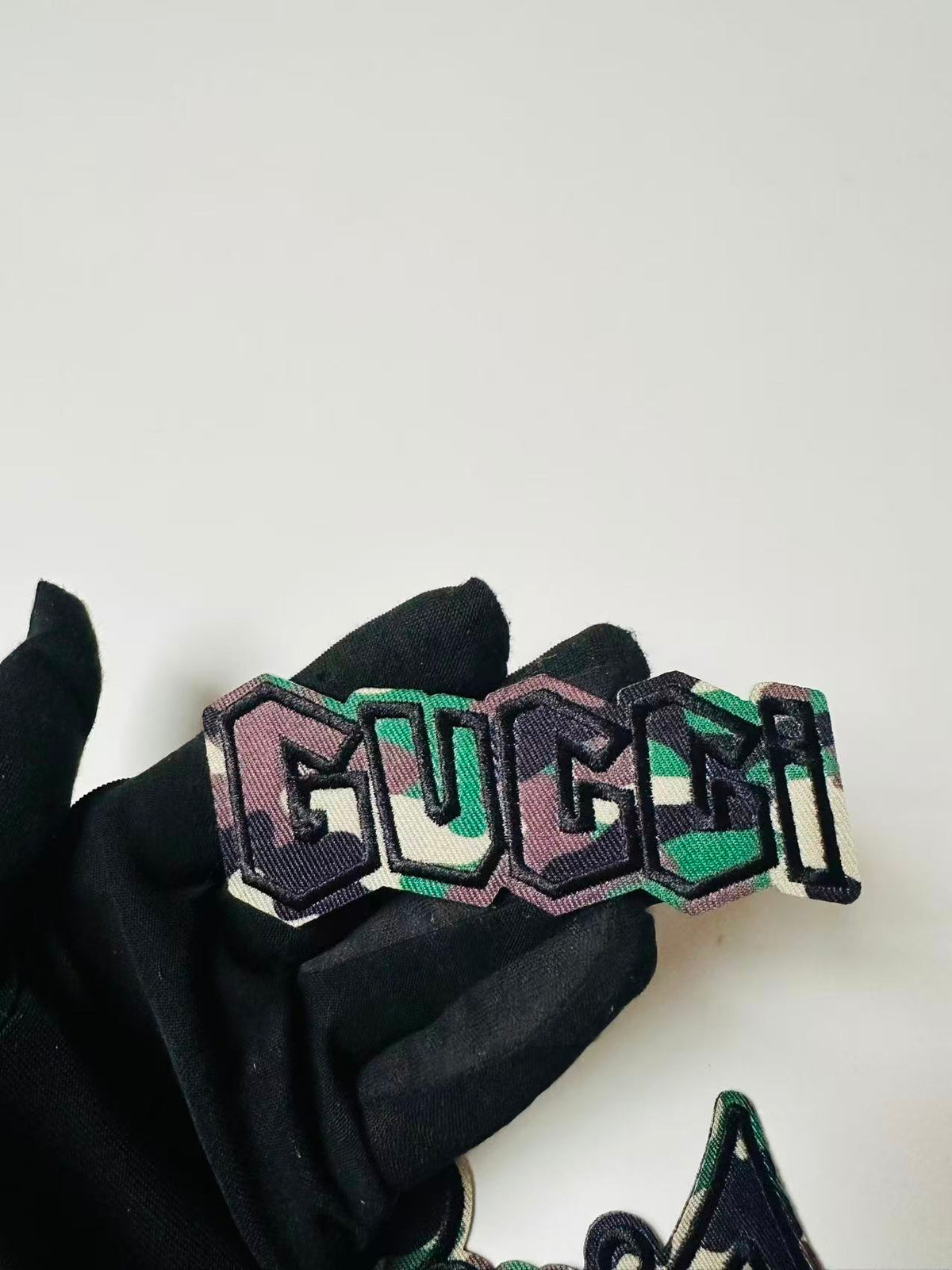 Craft Camouflage Embroidery Jacquard Patches For Customized Apparel and Clothing