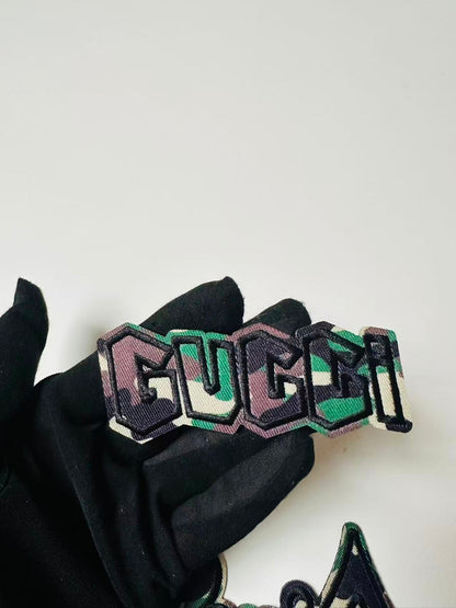 Craft Camouflage Embroidery Jacquard Patches For Customized Apparel and Clothing