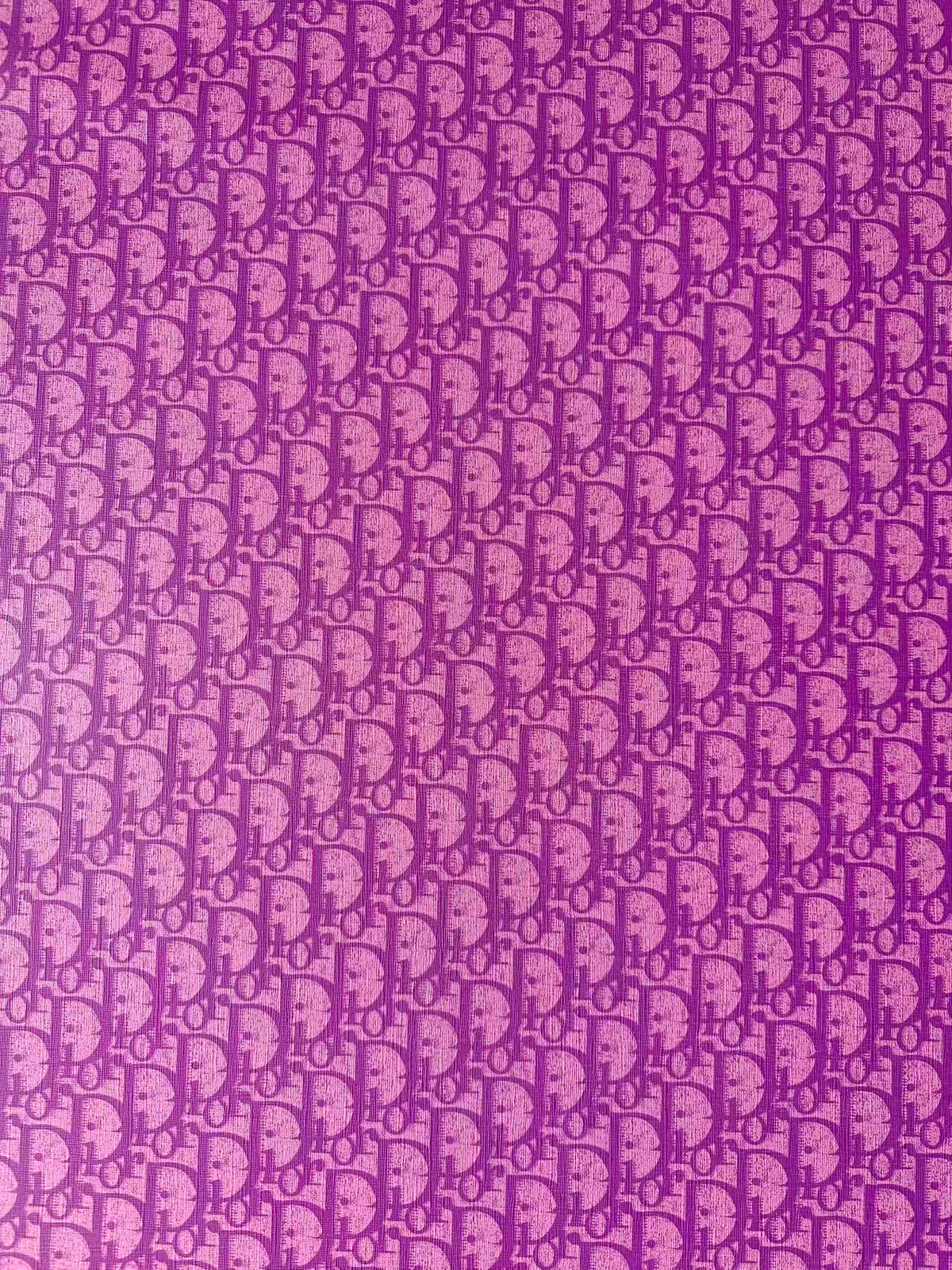 Classic Fuchsia Dior Leather Case Fabric,Handmade Bag ,Shoes Fabric For DIY Goods