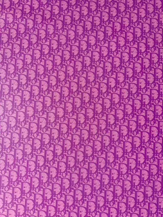 Classic Fuchsia Dior Leather Case Fabric,Handmade Bag ,Shoes Fabric For DIY Goods