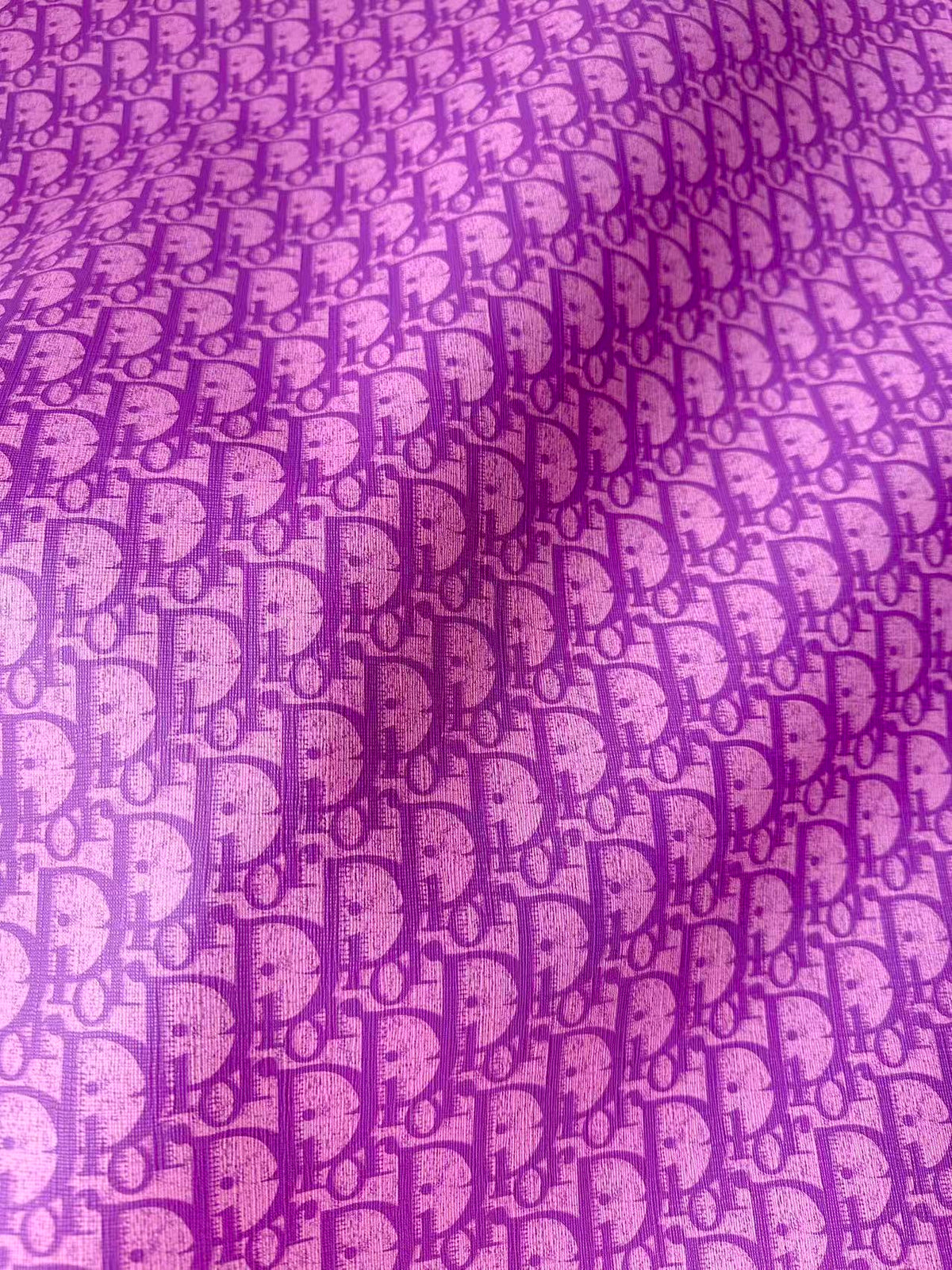 Classic Fuchsia Dior Leather Case Fabric,Handmade Bag ,Shoes Fabric For DIY Goods