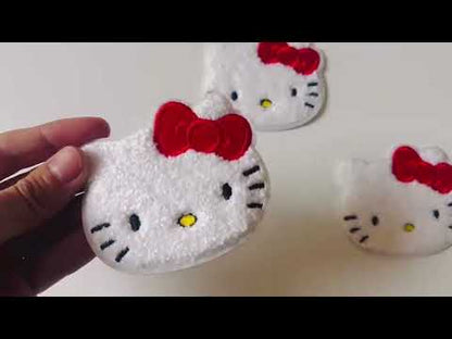 Craft Hello Kitty 3.5"x3 "Embroidery Label For Handmade Handicraft Goods