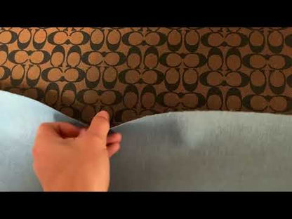 Classic Brown Leather Fabric For Handmde Sneaker,Shoes,Bag and Upholstery Handicraft By Yards