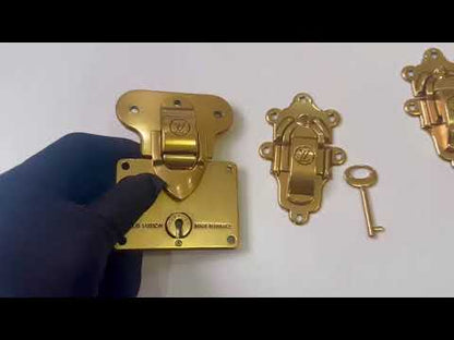 New Best Quality Copper Material LV Locks For Handmade Box ,Bag and Handicraft Goods