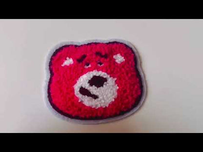 Craft 3.5"x2.7 "Lotso Strawberry Bear Embroidery Patches For Handmade Handicraft