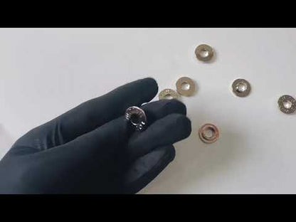 Craft Sliver Louis Vuitton 18x8x3 MM Circle Metal Handmade Handicraft Goods