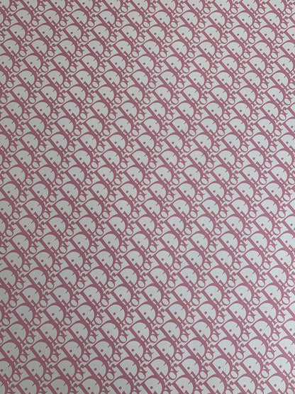 Classic Leather Case Fabric,Handmade Bag Fabric,Hand-made Shoes Fabric（Pink）