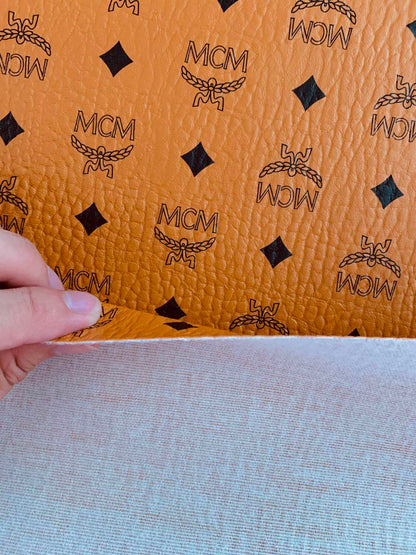 Classic Leather Case Fabric,Handmade Bag Fabric,Hand-made Shoes Fabric (Brown)