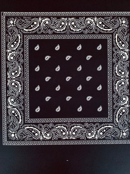 Classic Black Bandanna Material Fabric Nike Air Force Fabric Square Fabrics Clothes Fabric Mask Fabric Headscarves Fabrics Shoes Fabric