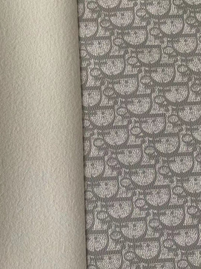 Classic Leather Case Fabric,Handmade Bag Fabric,Hand-made Shoes Fabric（Gray）