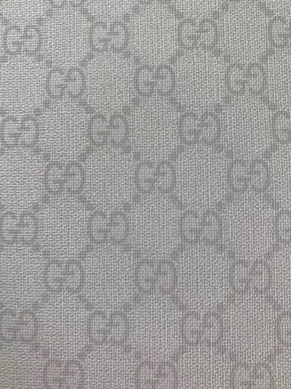 Classic Gucci crafting leather fabric Bag leather ,shoes leather ,Handicraft leather By Yard（White）