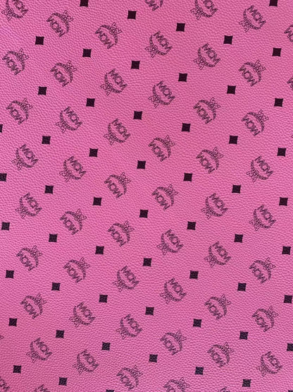 Classic Leather Case Fabric,Handmade Bag Fabric,Hand-made Shoes Fabric By Yards(Pink)