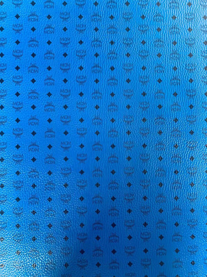 Classic Leather Case Fabric,Handmade Bag Fabric,Hand-made Shoes Fabric (Blue)