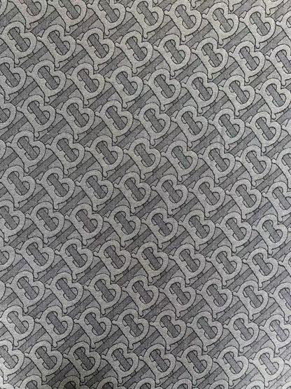 Classic Design Denim Woven Jacquard fabric ,TB Jean Denim Fabric For Handmade Goods By Yard ( Gray )