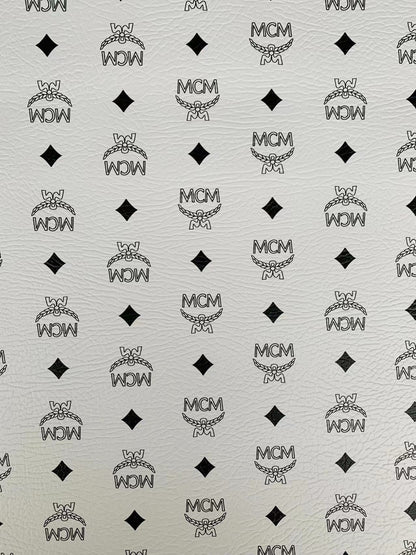 Classic White Color Leather Case Fabric,Handmade Bag Fabric,Hand-made Shoes Fabric ( White)