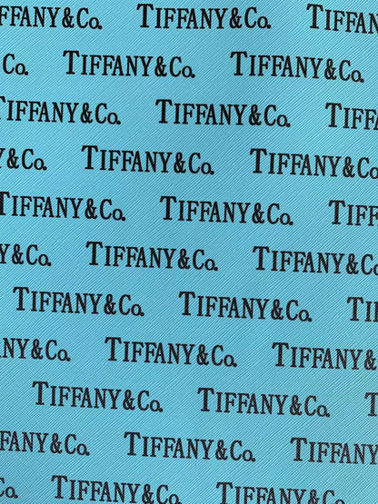 Fashion Tiffany Design Leather Fabric For Handmade Shoes ,Bags By Yards